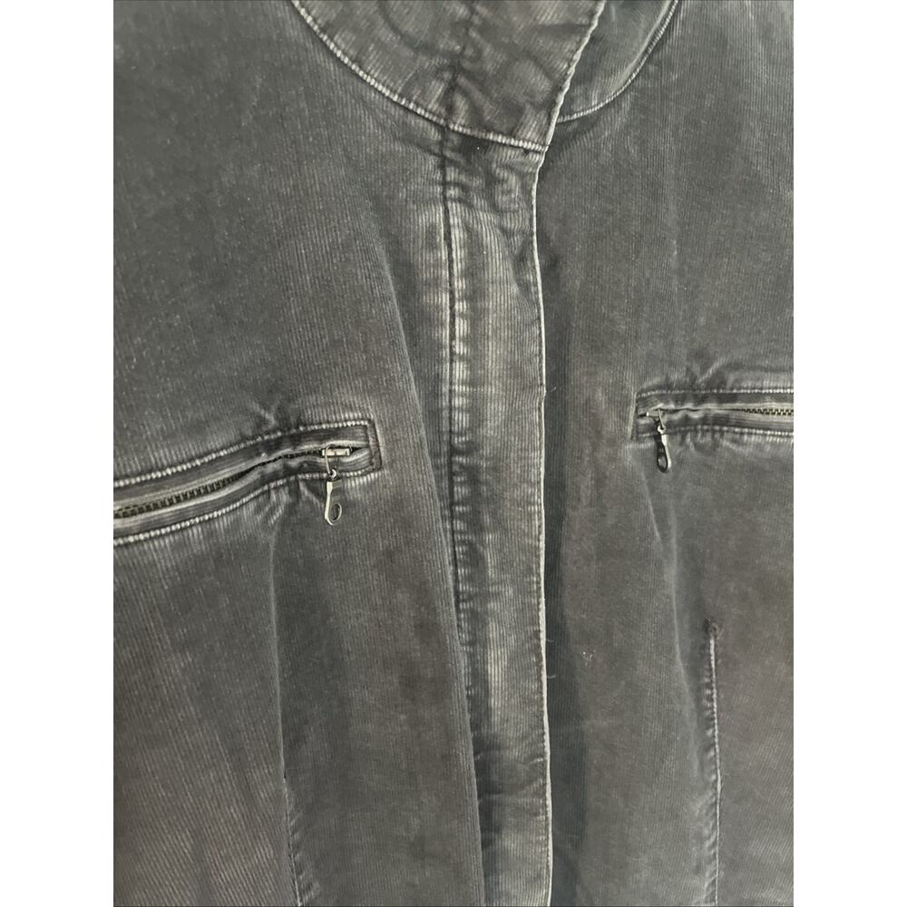 J Jill Corduroy Chore Barn Coat‎ Size Large Gray - Picture 7 of 15